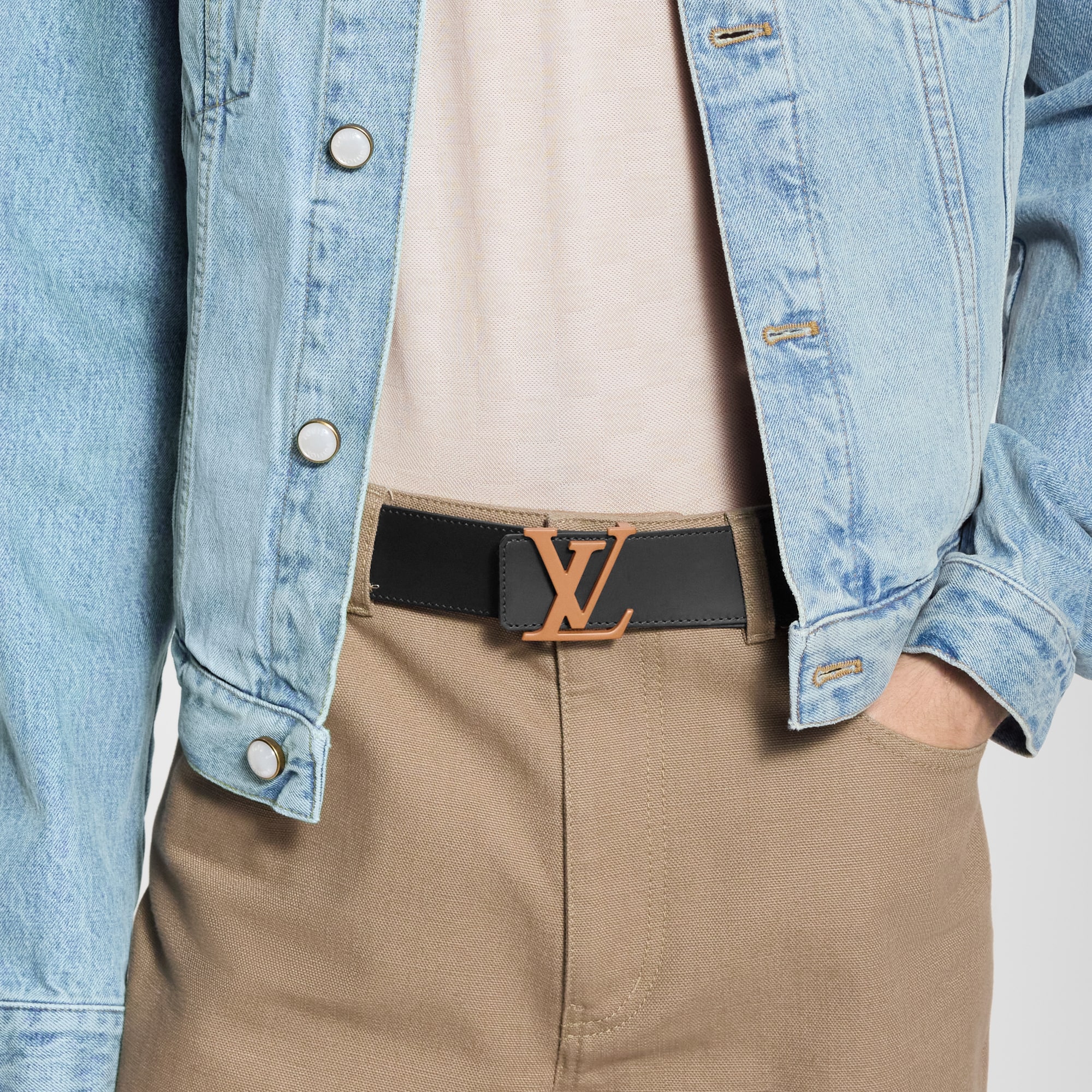 LV Initiales Taurillon Monogram 40mm Reversible Belt - Accessories